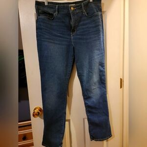 Levi Strauss straight leg jeans, size 14